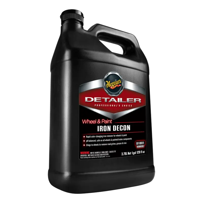 Meguiars Wheel & Paint Iron Decon – Pro-Strength Iron Remover (D180105) 1