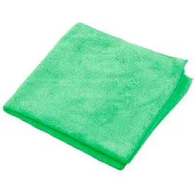 Microworks Microfiber Towel 12" X 12", Green 12 Towels/Pack - 2512-G-Dz 1