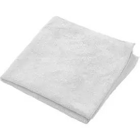 Microworks Microfiber Towel 12" X 12", White 12 Towels/Pack - 2512-W-Dz 1