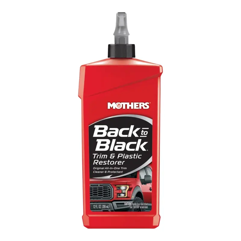 Mothers Back To Black Trim And Plastic Restorer 12 Oz. 1