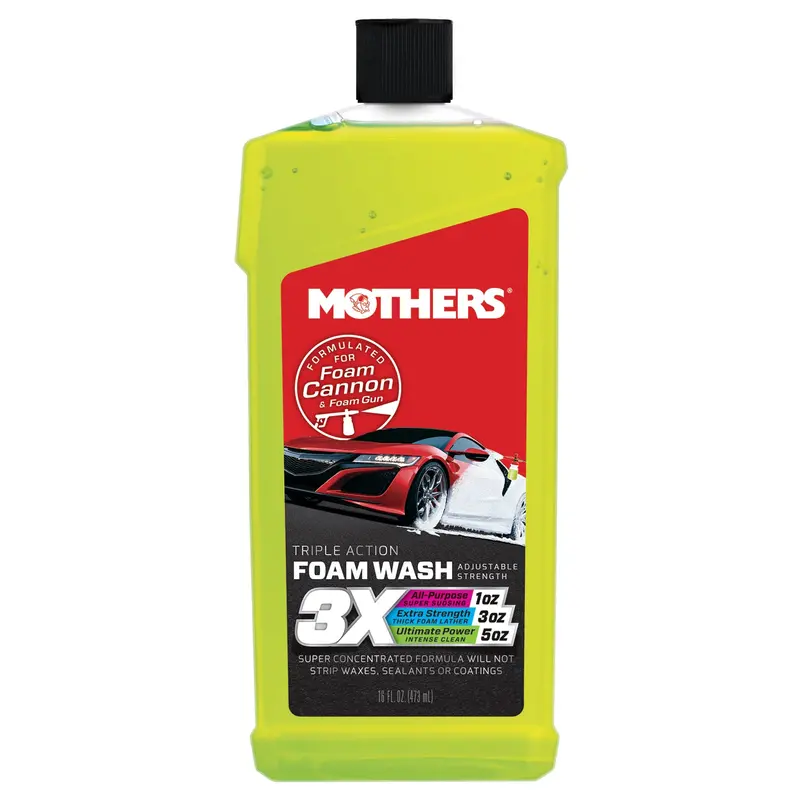 Mothers Triple Action Foaming Wash 16Oz./473Ml 1