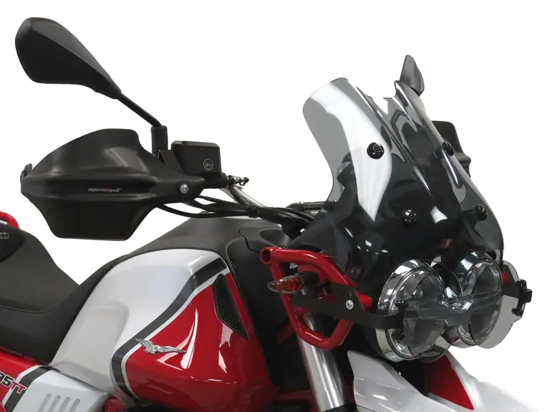 Moto Guzzi V7 Stone  17-2022  Matt Black Handguard/Wind Deflectors Powerbronze Rrp £106 1