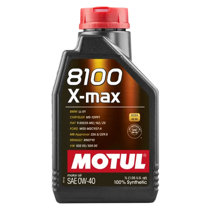 Motul 8100 X-Max 0W-40 (1 Liter) 1