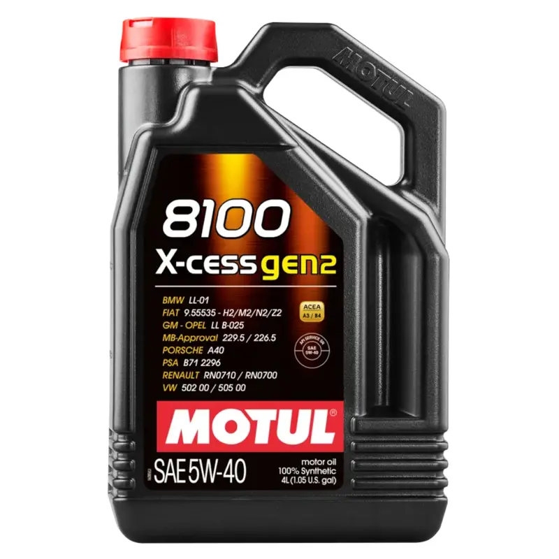 Motul X-Cess Gen2 5W-40 (4 Liter) 1