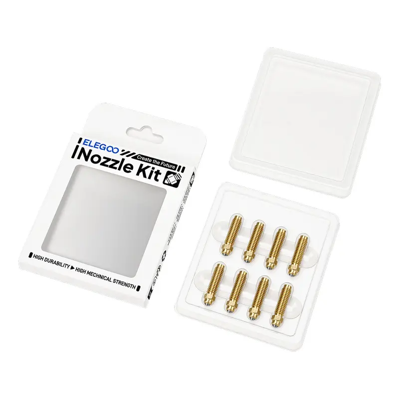 Multi-Size Brass Hardened Steel Nozzle Kit For Centauri Series 1
