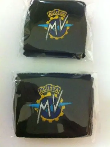 Mv Agusta F4 F3 Motorcycle Front & Rear Brake Reservoir Shrouds Socks Cover Mbb 1
