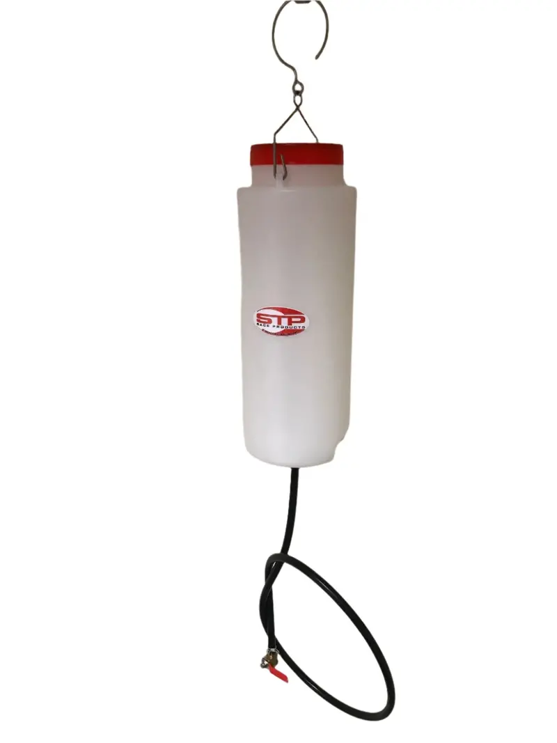 New 2 Litre Workshop Auxiliary Fuel Tank With 1 Mtr Fuel Pipe And Inline Petcock 1
