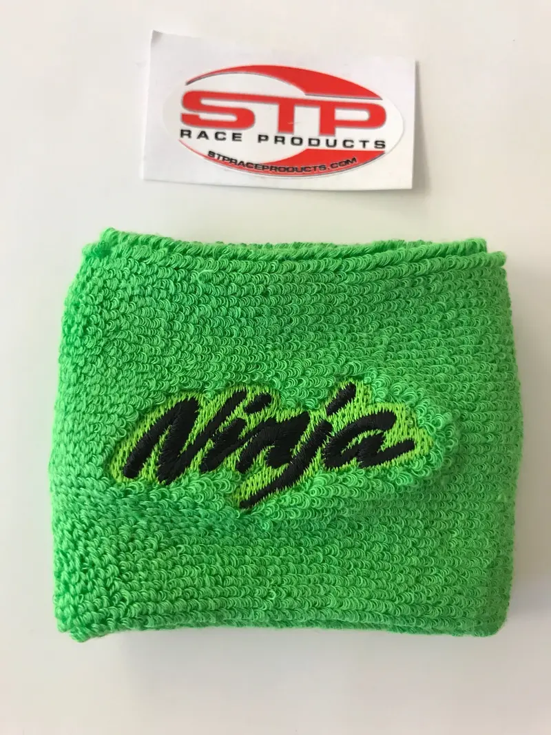 Ninja Motorcycle Front Brake Master Cylinder Shrouds Socks Cover Light Green Mbb 1