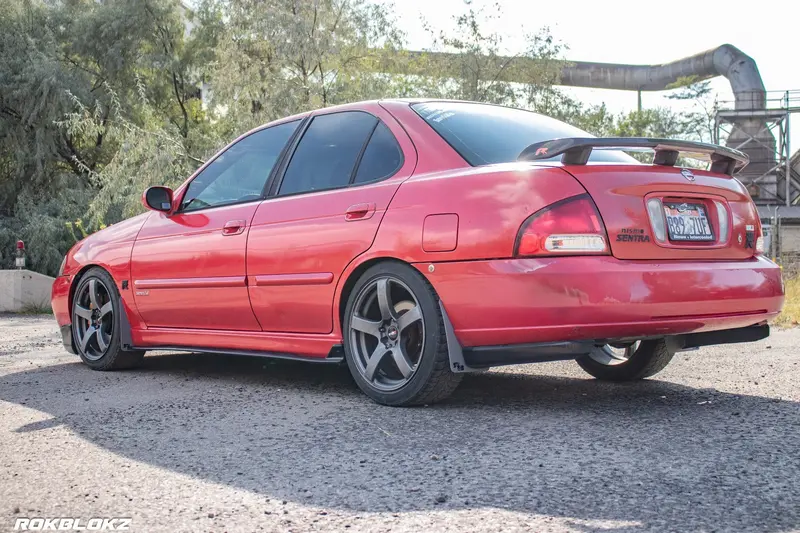 Nissan Sentra Se-R (All Models) 2000-2006 Rally Mud Flaps 1