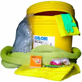 Oil-Dri® Hazmat Spill Kit Refill Pack, 20 Gallon Capacity Minimum Of 2 Cases 1
