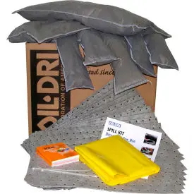 Oil-Dri® Universal Spill Kit Refill Pack, 20 Gallon Capacity Minimum Of 2 1