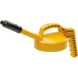 Oil Safe Stretch Spout Lid, Yellow, 100309 1