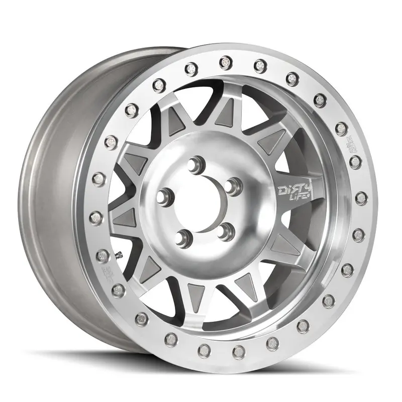 Polished Beadlock Wheel - 5X5 - 17X9 14Mm (Call For Price) 1