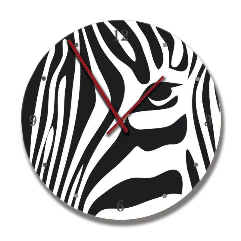 Printwildclock With Hph Zebra 1