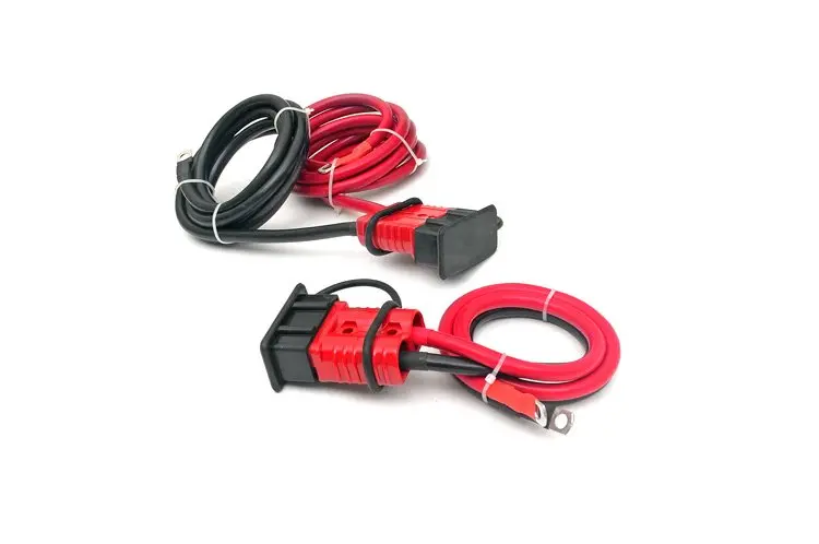 Quick Disconnect Winch Power Cable 7 Foot Rough Country 1