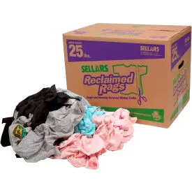 Reclaimed Rags - Colored Knit/Polo, 25 Lbs. 1
