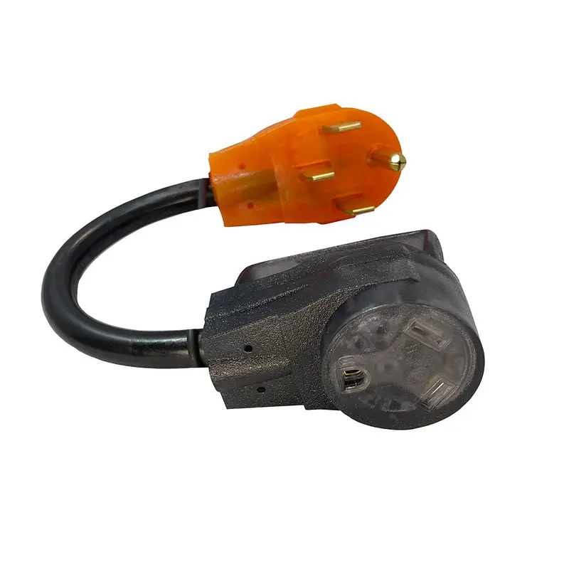 Reliance Ac52rv 30A 125V Color Connect Adapter Cord 14-50 Plug Tt-30 Connector 1