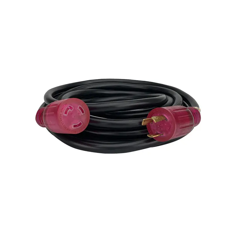 Reliance Pc3110m 10' 30 Amp 120V 3 Prong Generator Power Cord W/ Molded Ends 1