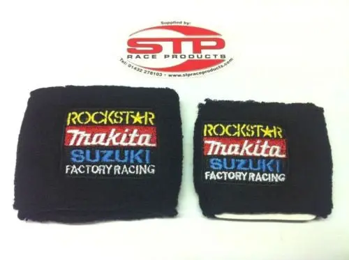 Rockstar Suzuki Motorcycle F+R Brake Master Cylinder Shrouds Socks Covers Mbb 1