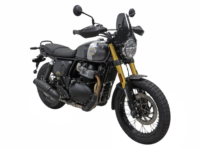 Royal Enfield Bear 650  2025 > Matt Black Handguards By Powerbronze 1