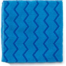 Rubbermaid® Hygen™ Microfiber Cloth, 16 X 16, Blue 1