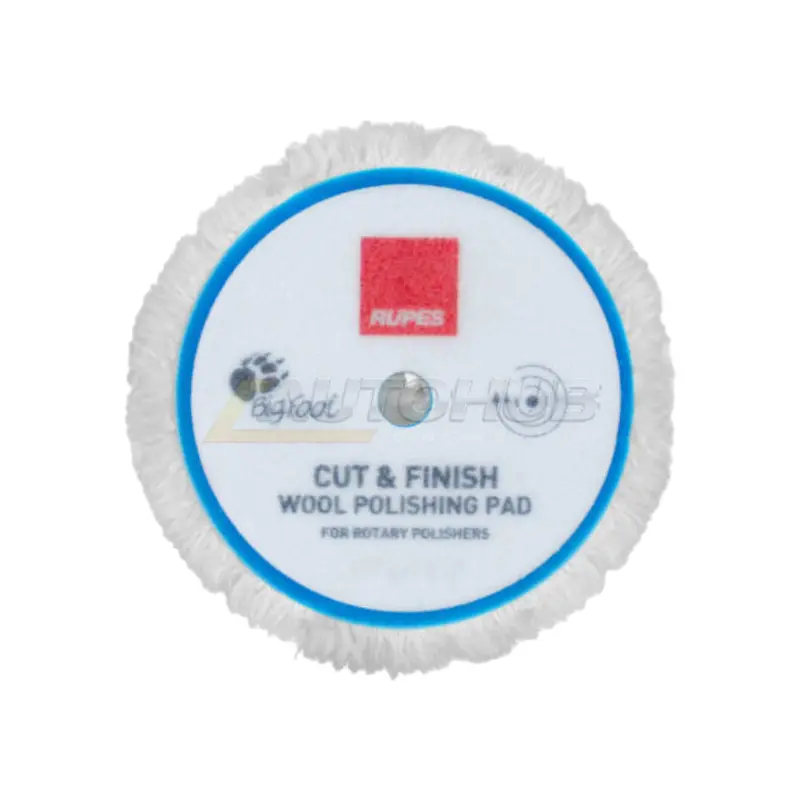 Rupes Cut & Finish Wool Polishing Pads - 9.Bl180f | 180 Mm 1