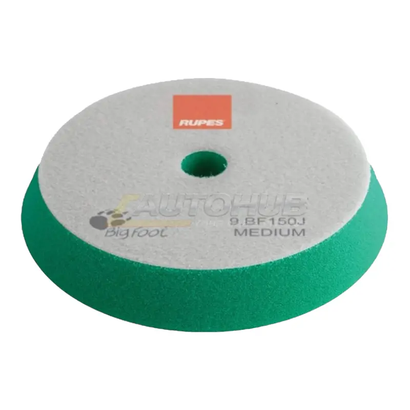 Rupes Green Medium Foam Polishing Pads 1
