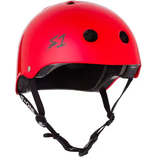 S1 Lifer Helmet Bright Red Gloss 1