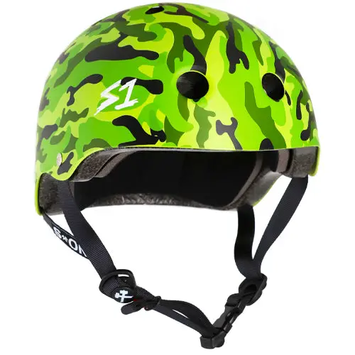 S1 Lifer Helmet Green Camo Matte 1