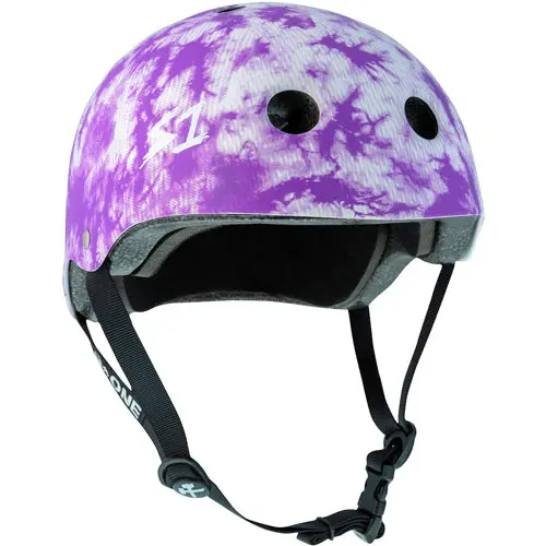 S1 Lifer Helmet Purple Tie Dye Matte 1