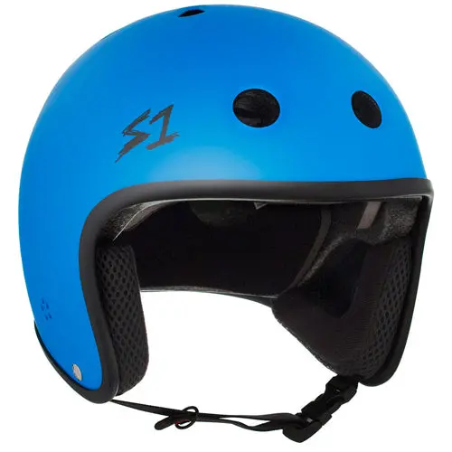 S1 Retro Helmet Cyan Matte 1