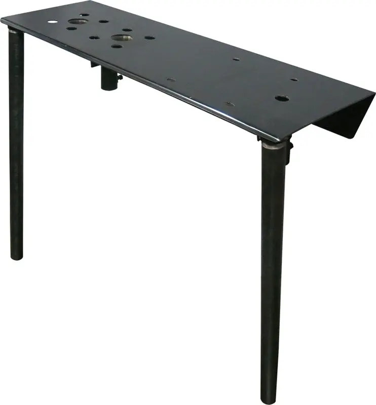 Shelf With Legs, Side Mounts Dispense Equipment For 32In. Tote-A-Lube Tanks 1