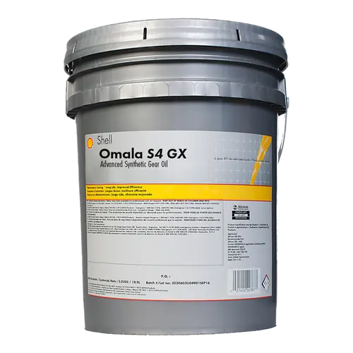 Shell Omala S4 Gxv 150 Advanced Synthetic Industrial Gear Oil - 5 Gallon Pail 1