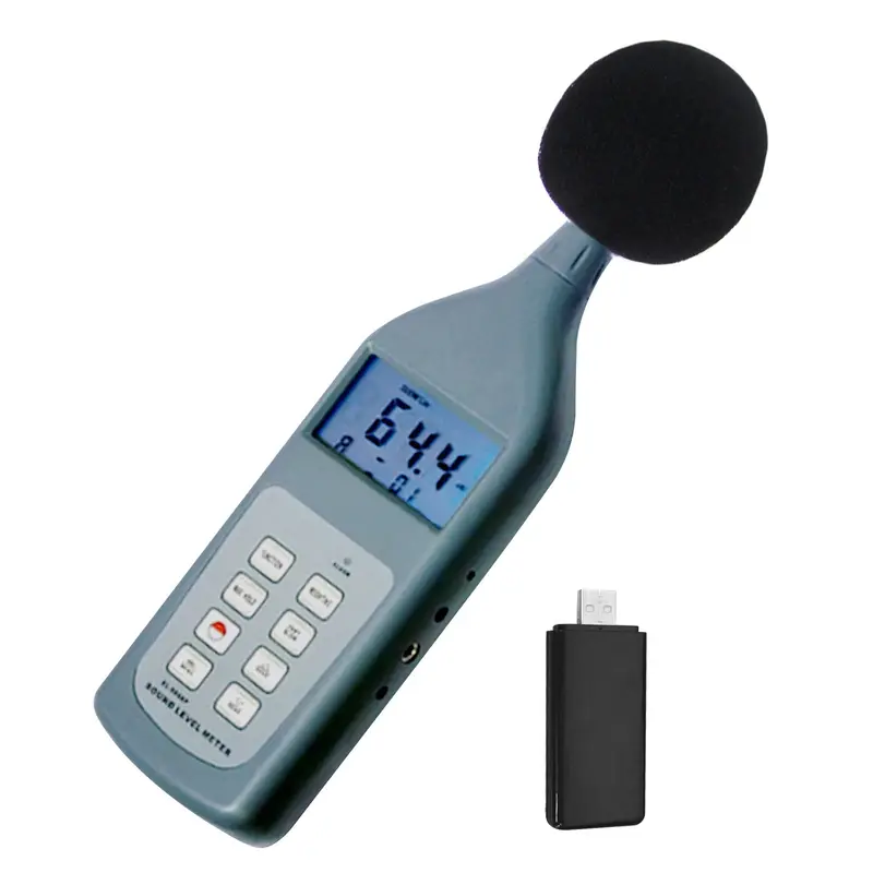 Sl-5868P-Bt Professional Sound Level Meter 30~130Db Usb Drive Software & Bluetooth 1