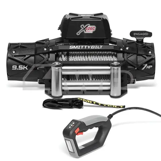 Smittybilt Gen3 9.5K Xrc Winch W/ Steel Cable & Wired Controller 1