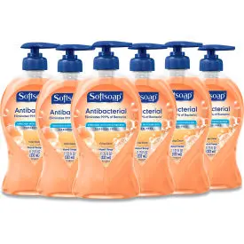 Softsoap® Antibacterial Hand Soap, Crisp Clean, 11.25 Oz. Pump Bottle, 6/Case 1
