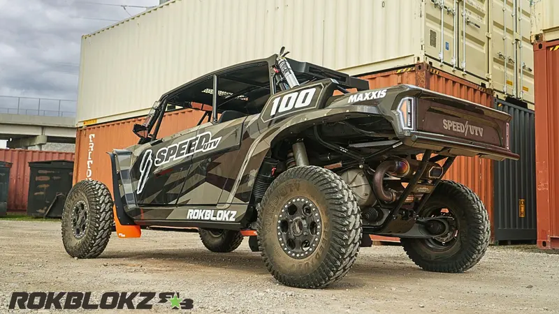 Speed Utv El Jefe 2023+ Fender Flare Extensions/Mud Flaps F&R 1