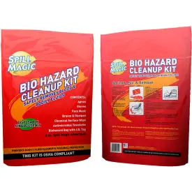 Spill Magic Sm-Biohazard Spill Magic Biohazard Cleanup Kit 1