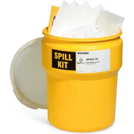 Spilltech 10 Gallon Oil-Only Spill Kit Spko-10 1