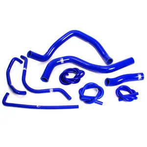 Suzuki Gsx-R 750 K1 / K2 / K3 2000 - 2003 Samco Sport Silicone Hose Kit & Stainless Hose Clip Suz-1 1