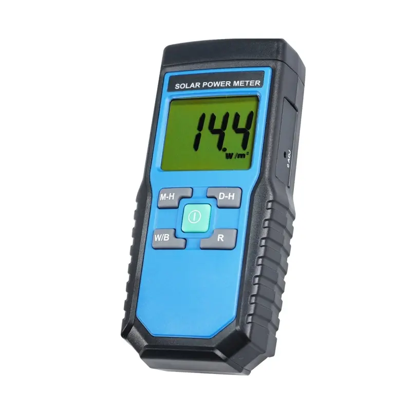 T206 Solar Power Meter Btu/(Ft2*H) W/M2 Radiation Energy Cell Tester 1