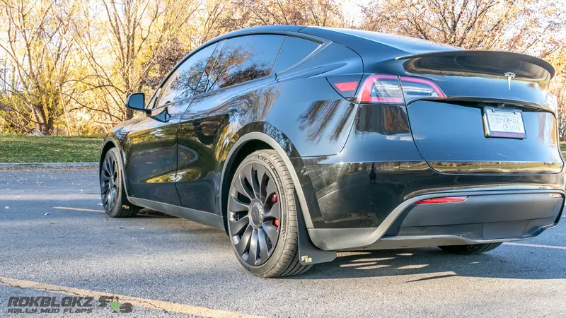 Tesla Model Y 2020-2024 Rally Mud Flaps 1