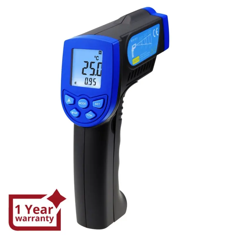 The-217 Non-Contact Lasergrip Infrared 12:1 Ds Thermometer Laser Temperature Gun -30 ~ 550°C (-22 To 1022°F) Digital Ir Instrument Meter 1