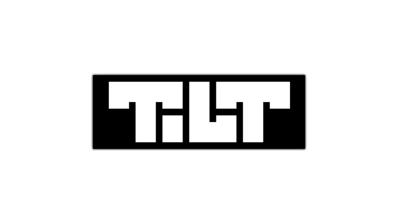 Tilt Block Sticker Medium Black 1