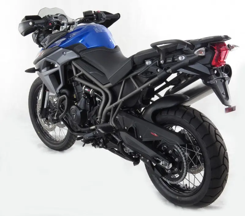 Triumph Tiger 800 Xcx/Xrx 15-20 & Xrt/Xca 16-20 Gloss Black Hugger  Powerbronze 1
