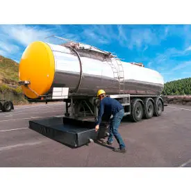 Ultratech Tanker Berm, 5' X 10', 40 Oz Pvc, Black 1