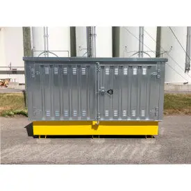 Ultratech Ultra-Twin Ibc Hard Top, Steel Model, Silver/Yellow 1