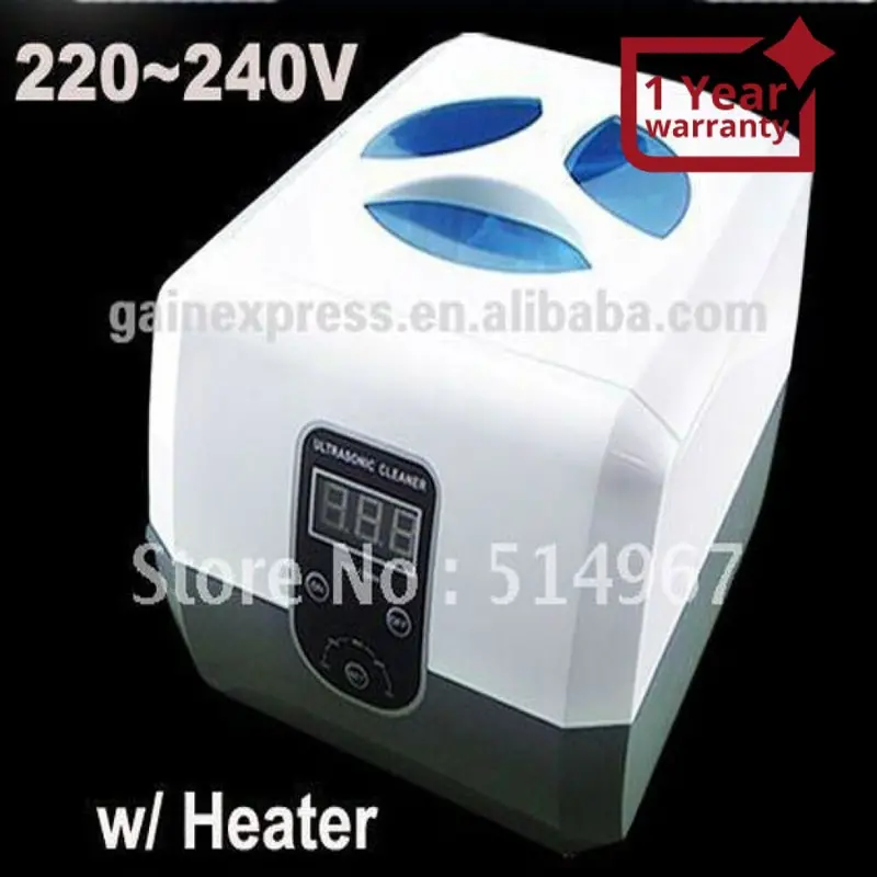 Vgt-1200H Digital 1.3L Ultrasonic Cleaner 220V 60W Timer With Heater 1