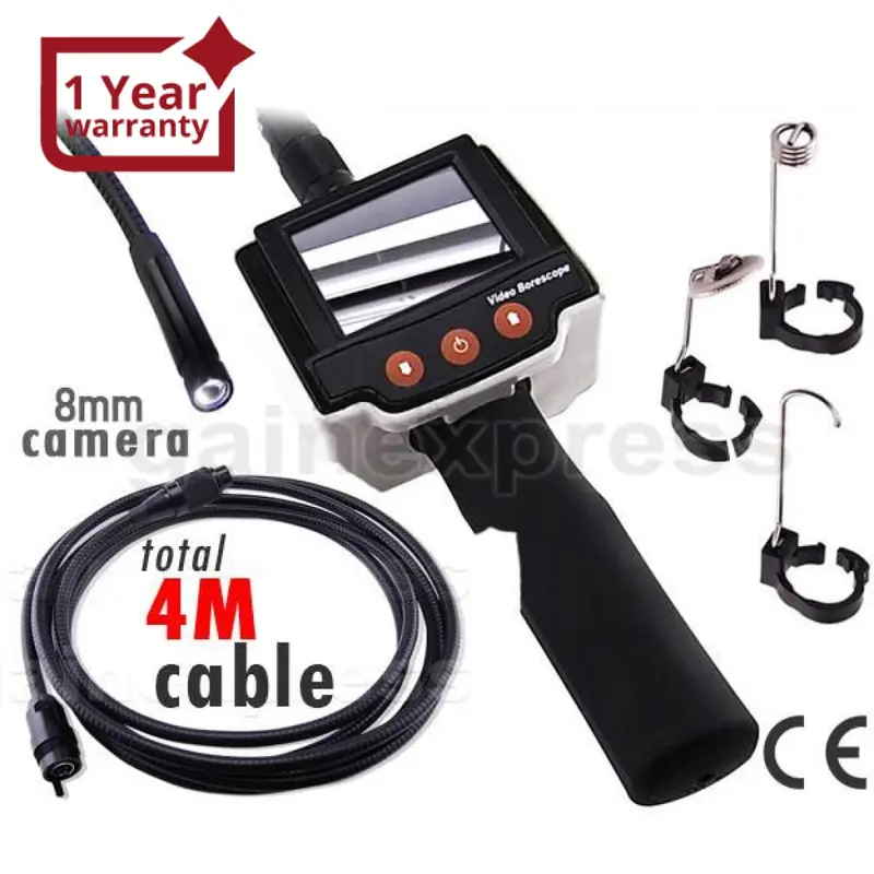 Vid-4_4M 4M Cable 2.4" Lcd Pipe Car Video Inspection Camera Endoscope 1