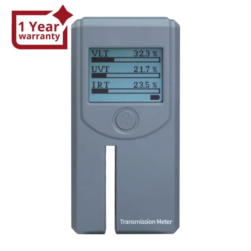 Wtm-404 Portable Tint Meter Window Tint Tool With Automatic Calibration For Measuring Vl (Visible Light) Uv Ir Transmittance And Rejection Of Solar Film, Stick-Film Glass, Car Window Tint 1